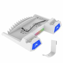 Зарядний пристрій iPega для Sony PlayStation 5 Slim з зарядкою для геймпадів (PG-P5S023) Зарядний пристрій iPega для Sony PlayStation 5 Slim з зарядкою для геймпадів (PG-P5S023)