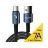 Дата кабель USB 2.0 AM to USB-C 1.0m 7A 100W blue Essager (EXC7A-CG03-P) - Изображение 2