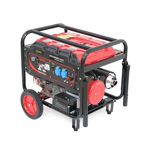 Генератор COVAX EPH10000E2-GAS, 7.0kW, бензин/газ, 220V, 50Hz, DC12V, 18HP, электро стартер, 25L (EPH10000E2-GAS)