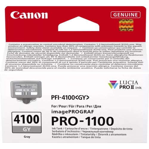 Картридж Canon PFI-4100 Gray (6783C001)