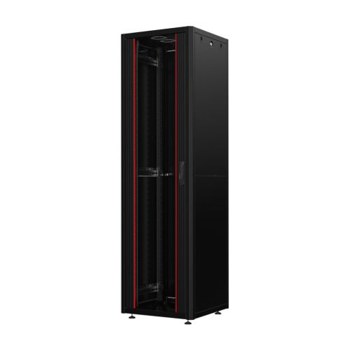 Шкаф напольный Mirsan 20U GTN SERVER 19 600x800, glass door (MR.GTN20U68DE.01)