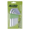 Ключ Alloid шестигранний, вигнутий, 7шт., 2.5-10мм (HS-0712) - Зображення 1