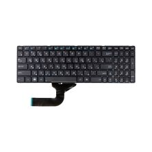 Клавиатура ноутбука PowerPlant ASUS A52,K52,X54 (K52ver) черный, черный фрейм (KB311699)