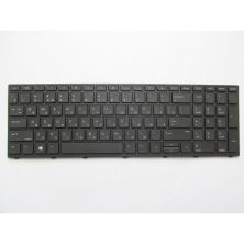 Клавіатура ноутбука HP ProBook 450 G5, 455 G5, 470 G5 черная с серебр рамкой с подс (A46164) Клавіатура ноутбука HP ProBook 450 G5, 455 G5, 470 G5 черная с серебр рамкой с подс (A46164)