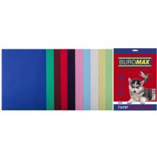 Бумага Buromax А4, 80g, DARK+PASTEL, 10colors, 20sh (BM.27211120-99)