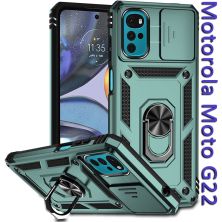 Чохол до мобільного телефона BeCover Military Motorola Moto G22 Dark Green (708188)