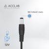Кабель живлення USB to DC 5.5х2.1mm 12V 1A ACCLAB (1283126565120) - Зображення 2