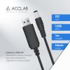 Кабель живлення USB to DC 5.5х2.1mm 12V 1A ACCLAB (1283126565120) - Зображення 3