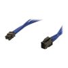 Кабель Gelid Solutions 6-pin PCI-E, 30см синій (CA-6P-03) - Зображення 1