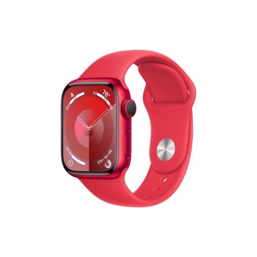 Смарт-часы Apple Watch Series 9 GPS 41mm (PRODUCT)RED Aluminium Case with (PRODUCT)RED Sport Band - S/M (MRXG3QP/A)