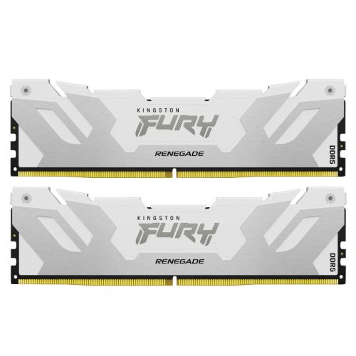 Модуль памяти для компьютера DDR5 32GB (2x16GB) 6000 MHz Renegade White Kingston Fury (ex.HyperX) (KF560C32RWK2-32)