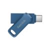 USB флеш накопичувач SanDisk 128GB Ultra Dual Drive Go Navy Blue USB 3.1 Type-C (SDDDC3-128G-G46NB) - Зображення 2
