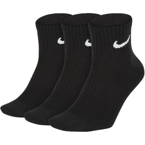 Шкарпетки Nike U NK EVERYDAY LTWT ANKLE 3PR SX7677-010 38-42 3 пари Чорні (888407237430)