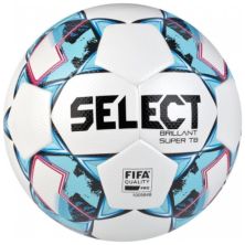 М'яч футбольний Select Brillant Super TB FIFA біло-синій Уні 5 (5703543267507)