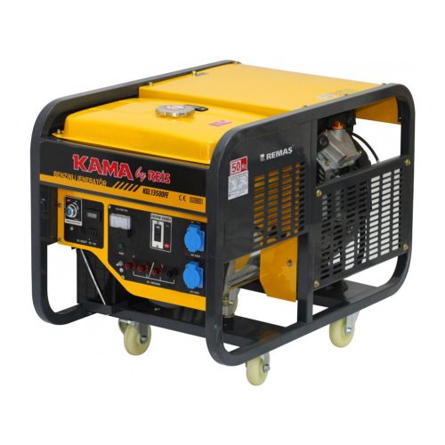 Генератор KAMA KGL13500FE, 230V, 50Hz, 10,5kW, 13,5KVA, 25L (KGL13500FE)