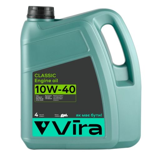 Моторна олива VIRA Classic 10W-40 4 л (VI0322)
