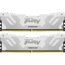 Модуль пам'яті для комп'ютера DDR5 32GB (2x16GB) 7200 MHz Renegade White XMP Kingston Fury (ex.HyperX) (KF572C38RWK2-32)