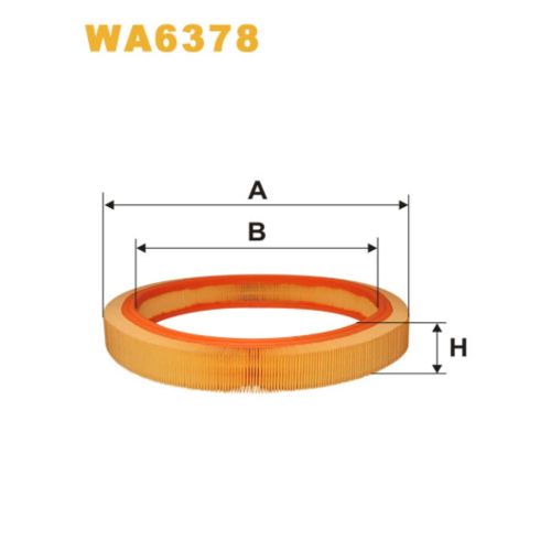 Повітряний фільтр для автомобіля Wixfiltron WA6378