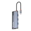 Порт-репликатор ColorWay Docking Station USB-C 6-в-1 Type C PD 100W/USB3.0х3/HDMI 4К/RJ45 (CW-HUB02) - Изображение 2