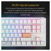 Клавіатура Ducky One 3 TKL Cherry MX Brown RGB UA USB White (DKON2187ST-BUAPXPWWWSC1) - Зображення 2