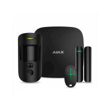 Комплект охранной сигнализации Ajax StarterKit Cam Plus HDR black