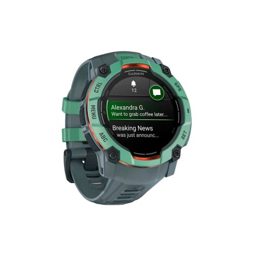 Смарт-часы Garmin Instinct 3, 50mm, AMOLED, Neotropic Bezel with Twilight Band, GPS смарт-годинник (010-03020-01)