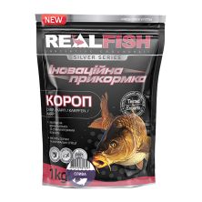 Прикормка Real Fish_ТОВ Silver Series Короп Слива 1kg (809.00.28)