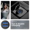 Зарядное устройство Armorstandart 2xUSB QC3.0 Grey + cable USB-C (ARM82459) - Изображение 2
