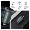 Зарядное устройство Armorstandart 2xUSB QC3.0 Grey + cable USB-C (ARM82459) - Изображение 3