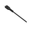 Дата кабель USB 2.0 AM to Lightning 1.0m 2.4A PVC TPE X20 black HOCO (6957531068808) - Изображение 2