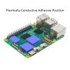 Радиатор охлаждения для Микро ПК Raspberry Pi с вентилятором для Raspberry Pi 5 (RA800) - Изображение 1