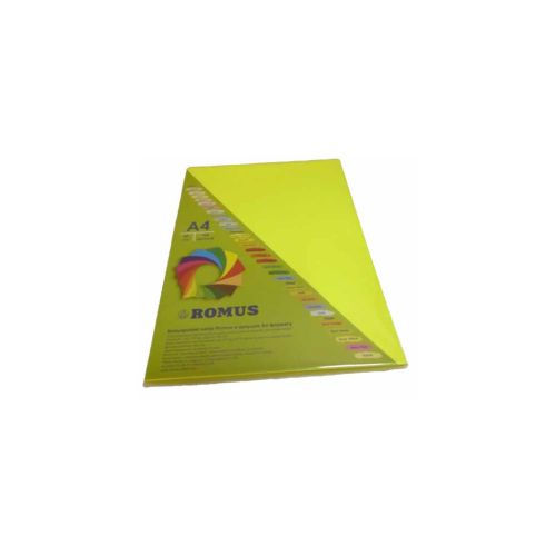 Бумага Romus A4 80 г/м2 100c, yellow neon (R50713)