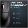 Мышка VGN VXE Dragonfly R1 PRO Wireless Black (VXE-R1-PRO-BLK) - Изображение 1