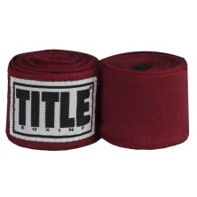 Бинт для спорту Title Boxing Select 180 Semi Elastic Mexican 4.5м Maroon (SMHW XL MR)