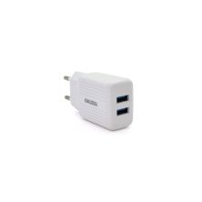 Зарядное устройство KAKUSIGA 2xUSB 2.4A 12W white (KSC-368 DILANG)