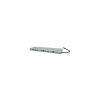 Концентратор Voltronic USB-C 12-in-1 USB-C + 2xUSB 2.0 + USB 3.0 + 2xHDMI + VGA + SD/TF + RJ45 + 3.5mm + PD 0.1m silver (YT-HTC12in1) - Изображение 3