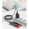 Дата кабель USB 2.0 AM to Micro 5P 1.0m braided black XO (NB235_M_Black) - Зображення 3