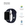 Ремінець до смарт-годинника Armorstandart Sport Band (3 Straps) для Apple Watch 49/46/45/44/42 (Series 1-3) Dark Blue (ARM49070) - Зображення 1