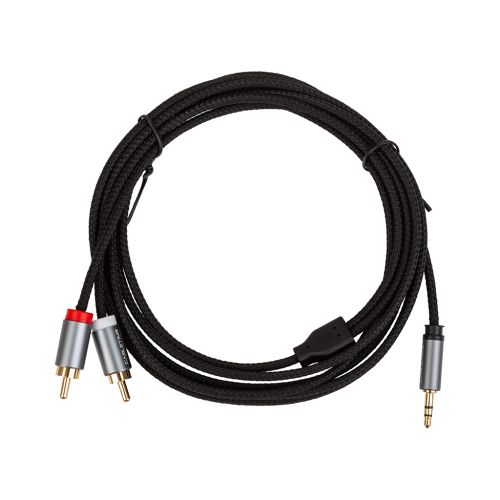 Кабель мультимедийный 3.5mm M to 2xRCA M 3.0m Cabletime (CA914067)