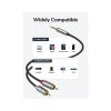 Кабель мультимедійний 3.5mm M to 2xRCA M 3.0m Cabletime (CA914067) - Зображення 2