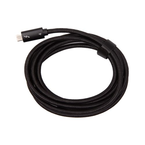 Дата кабель USB-C to USB-C 2.0m Thunderbolt 4 100W (20V/5A) 8K60Hz PowerPlant (CA915040)