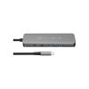 Концентратор J5create USB-C 5-in-1 2xUSB 3.2 10Gbps + 2xUSB-C 10Gbps PD 100W + HDMI 8K gray (JCH453-N) - Зображення 2