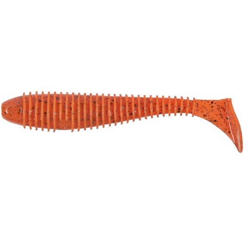 Силікон рибальський Keitech Swing Impact Fat 3.8 (6 шт/уп) EA13 spicy mustard/blue (1551.12.57)