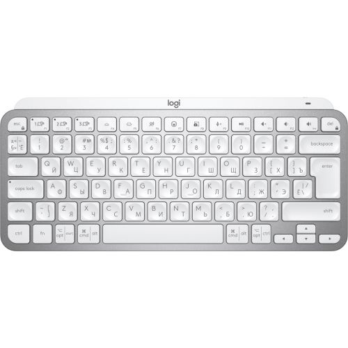 Клавиатура Logitech MX Keys Mini Wireless Illuminated Pale Grey (920-010502)