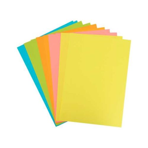 Цветная бумага Kite А4 двухсторонний неоновый, 10 листов/5 цветов (K22-252)