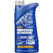 Трансмиссионное масло Mannol UNIVERSAL GETRIEBEOEL 1л 80W-90 (MN8107-1)