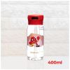 Бутылка для воды Casno 400 мл KXN-1195 Червона краб з соломинкою (KXN-1195_Red) - Изображение 1