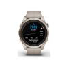 Смарт-часы Garmin fenix 7S Pro Saph Solar, Sft Gld SS w/Lmestn Lthr, Excl, GPS (010-02776-30) - Изображение 1