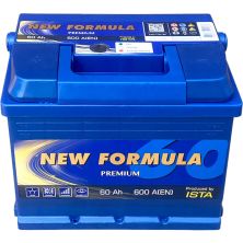 Аккумулятор автомобильный NEW FORMULA PREMIUM 60Ah (+/-) (600EN) (5602320250)