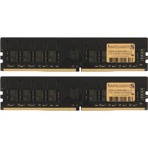 Модуль пам'яті для комп'ютера DDR4 32GB (2x16GB) 2666 MHz INTELIGENTES (IU4CHD2/32)